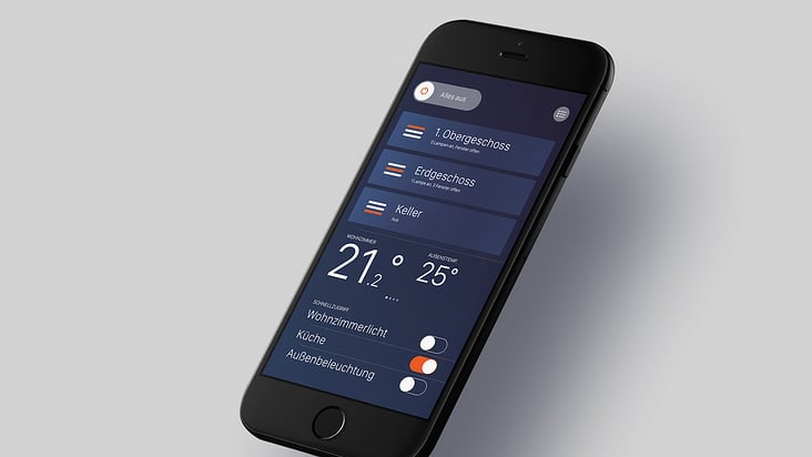 Smart Home App – UI Design