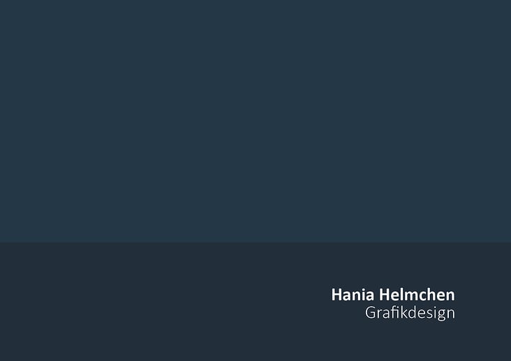 Arbeitsproben Hania Helmchen