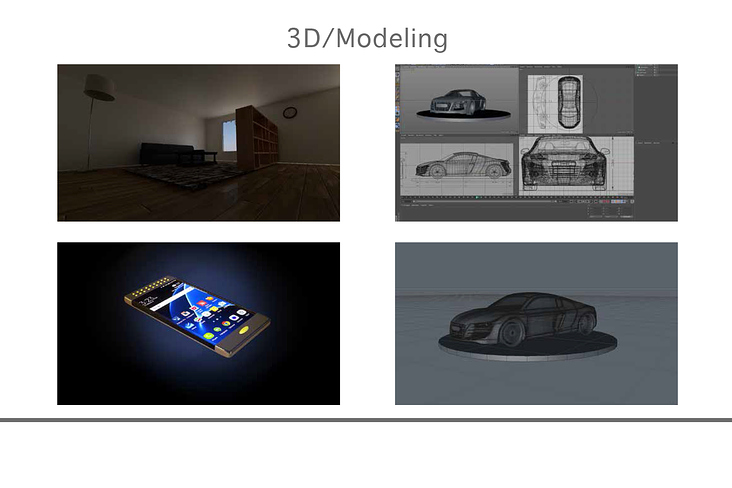 3D und Modeling