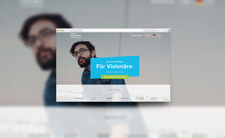#04 | Landingpage talentsconnect.com