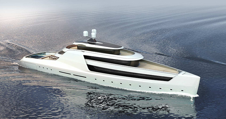 HighRes rendering of the YachtConcept