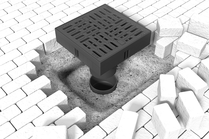Visualisation of a drain for operations manual