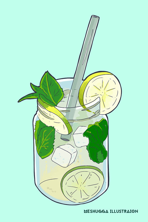 Mint Lime Lemonade