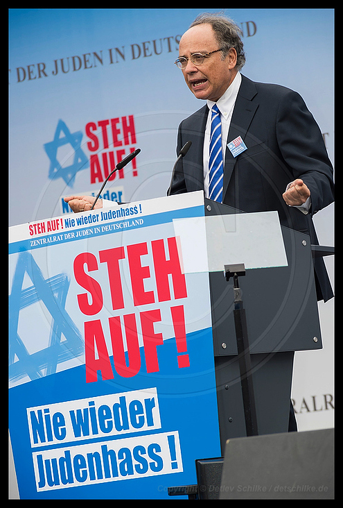ede Präsident Zentralrat der Juden in Deutschland, Dieter Graumann, Grosskundgebung des Zentralrats der Juden in Deutschland