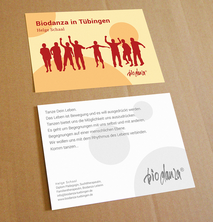 Biodanza Tübingen Flyer