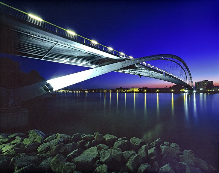 Feichtinger Architekten: Dreiländerbrücke, Weil am Rhein