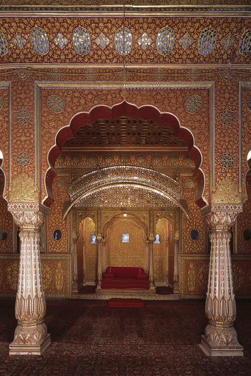 Anup Mahal im Junagarh Fort, Bikaner; Bundesstaat Rajasthan