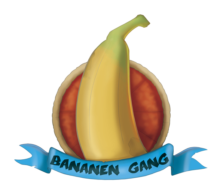 Bananen Gang Logo-Design