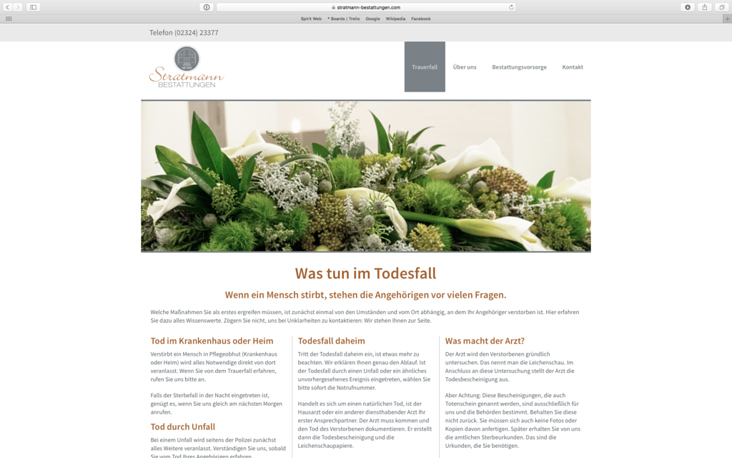 Erstlingswerk: Corporate Design und Homepage