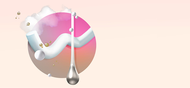 „Ölziehen“ beauty&health illustration, look study, 2017