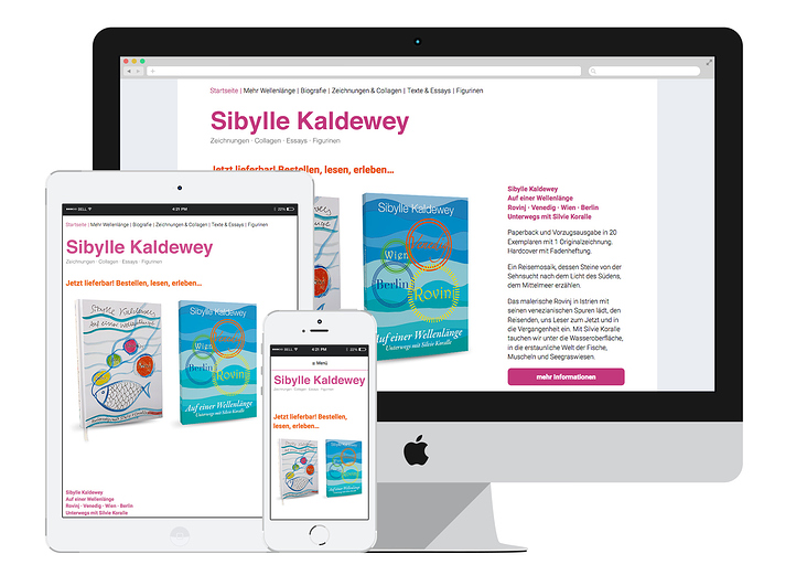 Website Sibylle Kaldewey