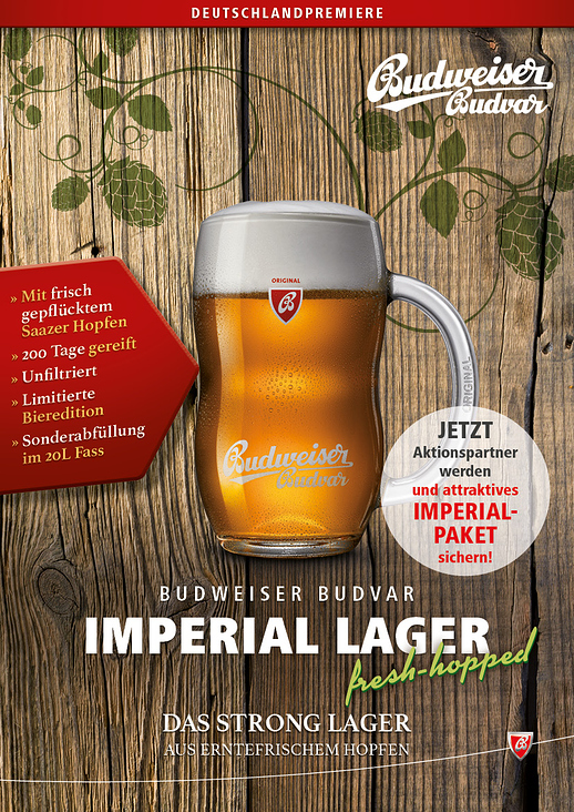 Aktionsflyer Imperial Lager