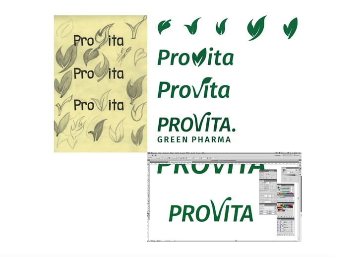 „Provita Pharma GmbH“ // Logoüberarbeitung