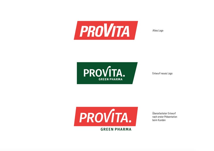 „Provita Pharma GmbH“ // Logoüberarbeitung