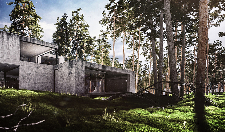 House of da moos – Design – Rendering and Post