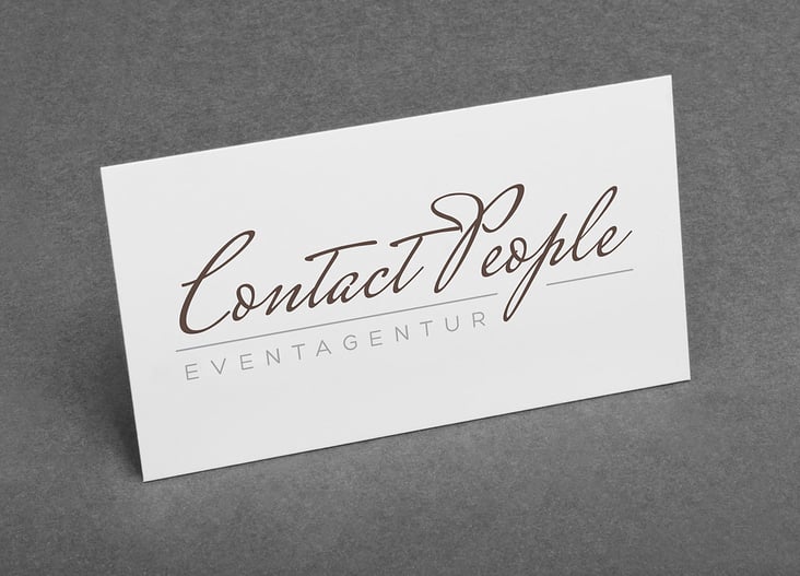 Logodesign für Contact People Eventagentur
