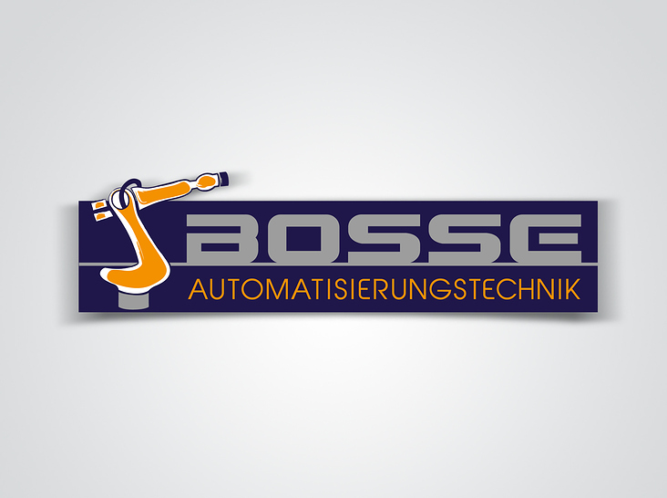 Logo für einen Software-Programmierer / Schwerpunkt Industrieroboter