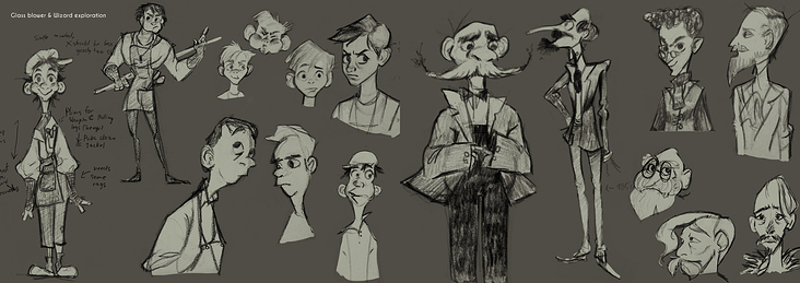 Character Design sketches