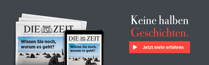 Die ZEIT Bannerkampagne – Keine halben Geschichten. (HTML5)