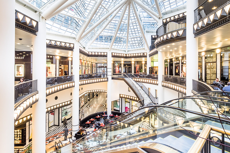 Shopping Center in Berlin, Friedrichstraße