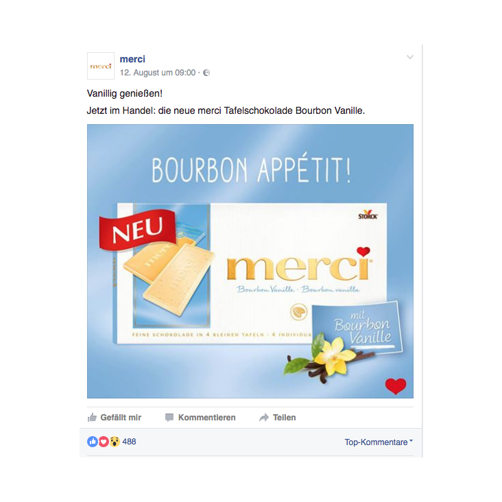 merci facebook „Bourbon Appetit!“