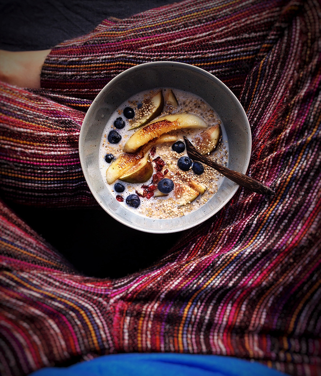 Foodstyling und Foodfotografie: Porridge und Hose
