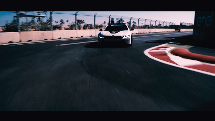 Qualcomm Safety Car BMW i8