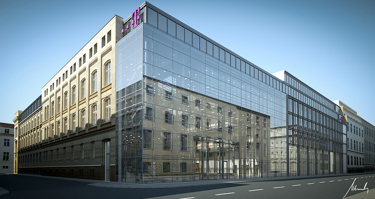Telekom HSR – Architekturvisualisierung