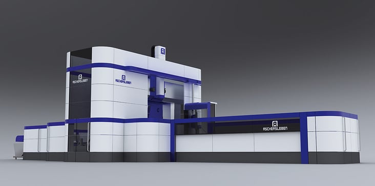 Schiess Asca Mill Großbearbeitungszentrum Portalfräsmaschine