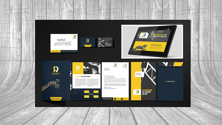 Corporatedesign [Webseite, Mappe, Visitenkarte, u.v.m]