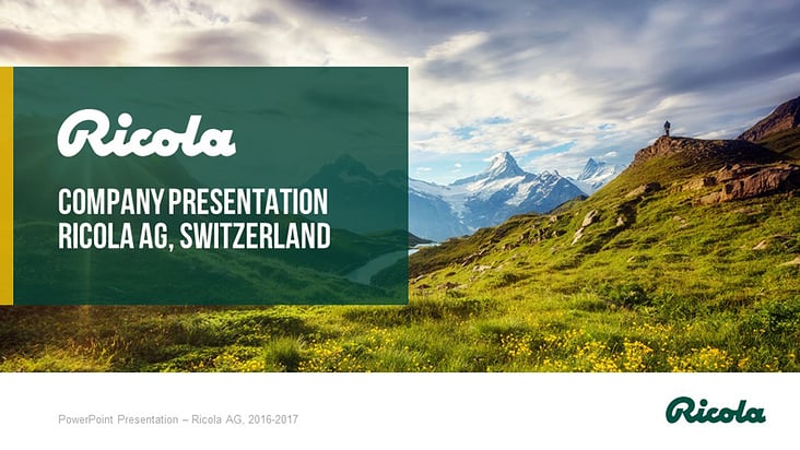 PowerPoint-Praesentation-Ricola-1