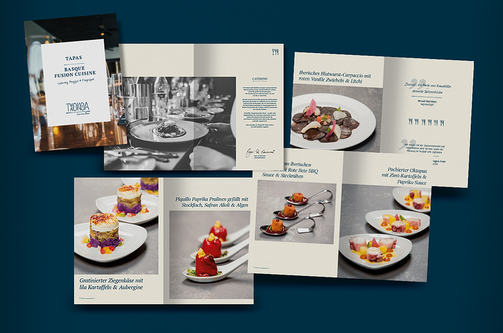 Editorialdesign – Catering Booklet