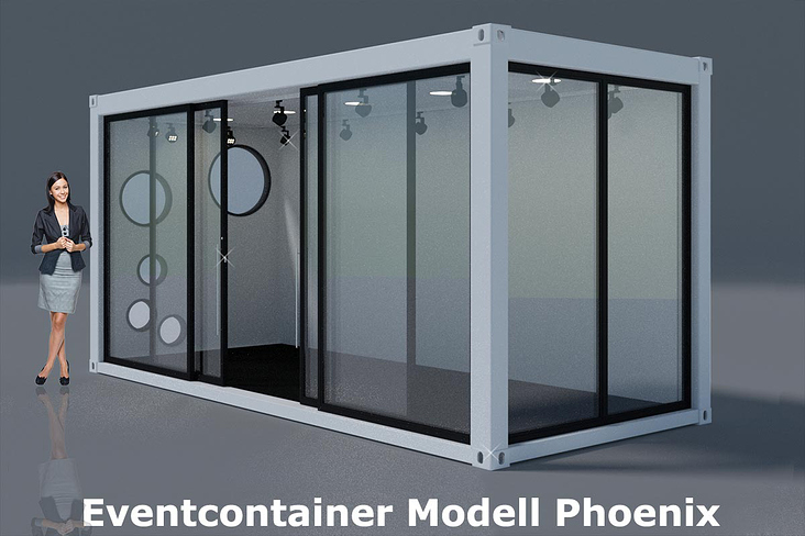 Show- und Eventcontainer Modell Phoenix