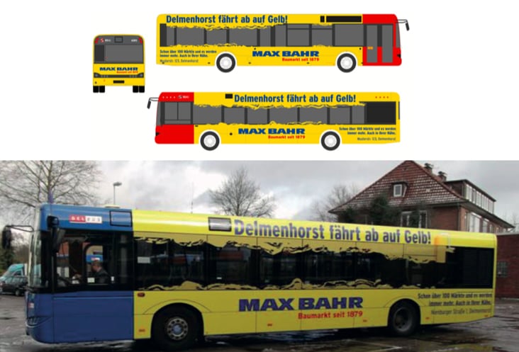 Max Bahr Busgestaltung