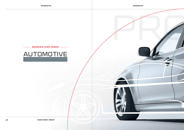 Konzept und Gestaltung Automotive-Segment