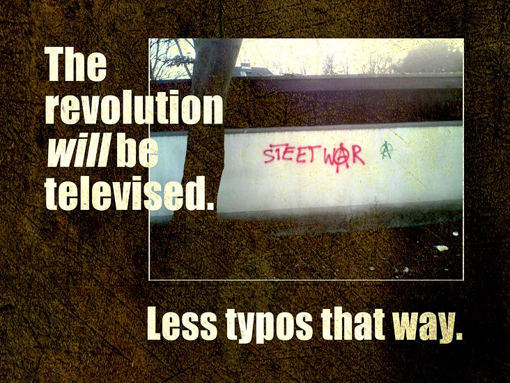 „The Revolution will be Televised“ für BOM13