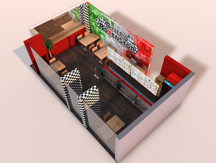 Ladenbau – Gestaltung eines Döner-Shop