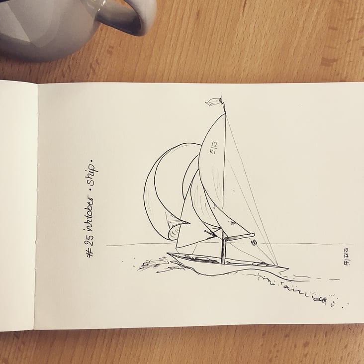 Inktoberprojekt_ship