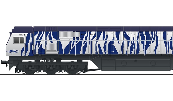 Entwurf für den »Blue Tiger« von Bombardier