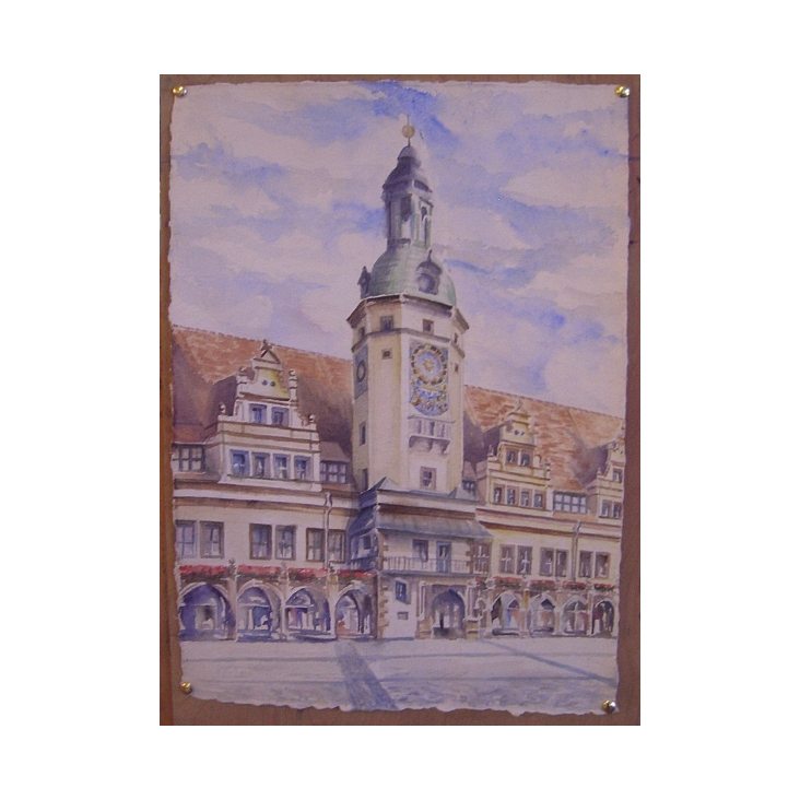 Gemälde – Aquarell – Leipzig