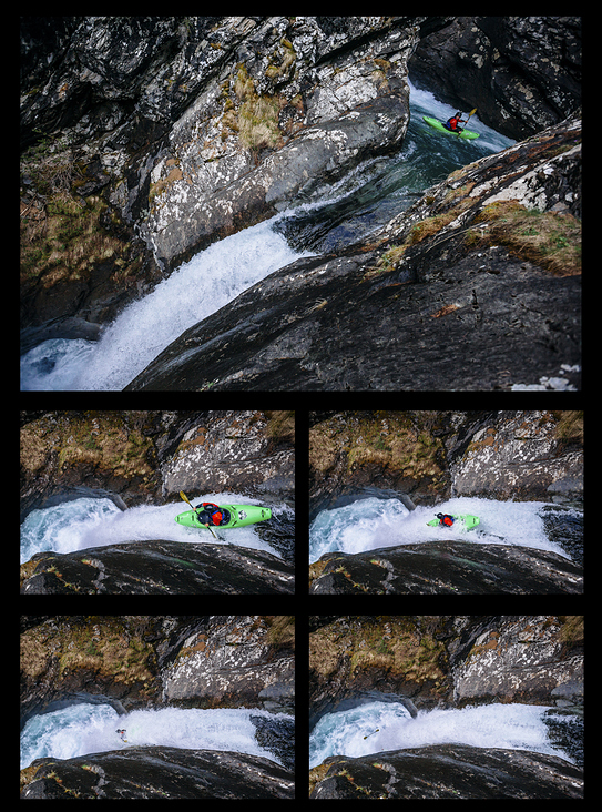 chronology of a first descent – Biasse Waterfall – Hautes Alpes
