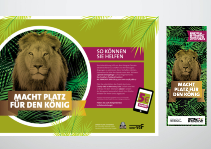 Zoo Frankfurt // Spendenkampage