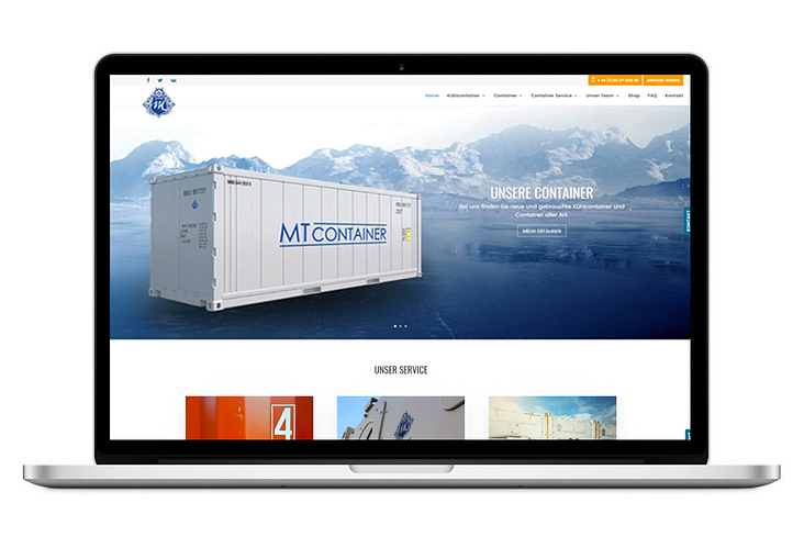 Mt Container GmbH SEO/Webdesign