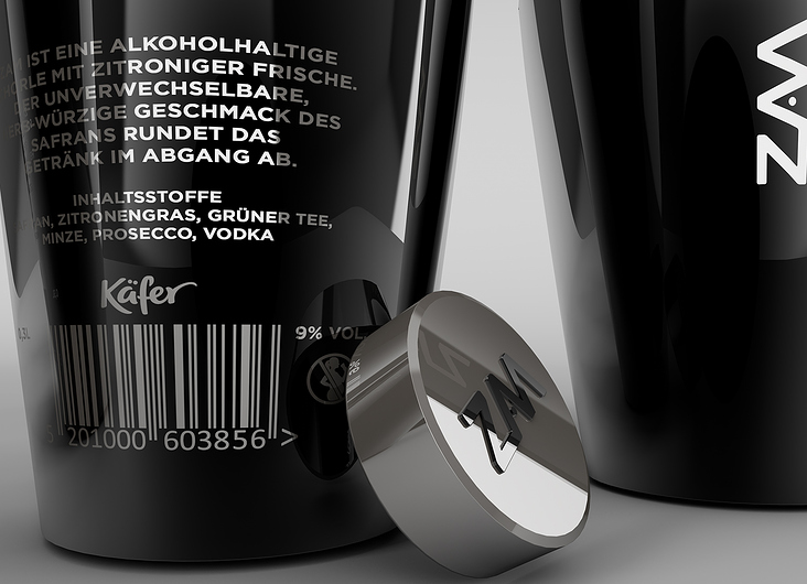 Miasa & Feinkost Käfer | Flaschen und Package Design Detail Entwurf Nr. 1
