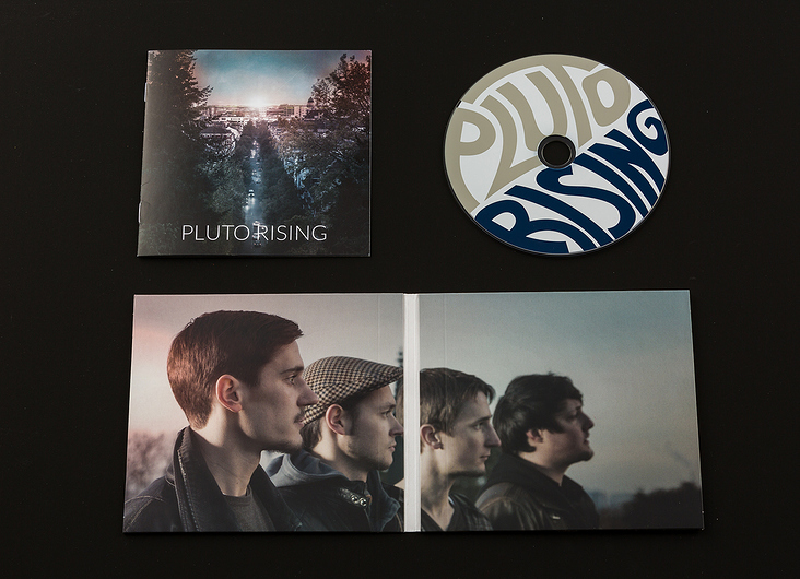 Covergestaltung für die Band Pluto Rising