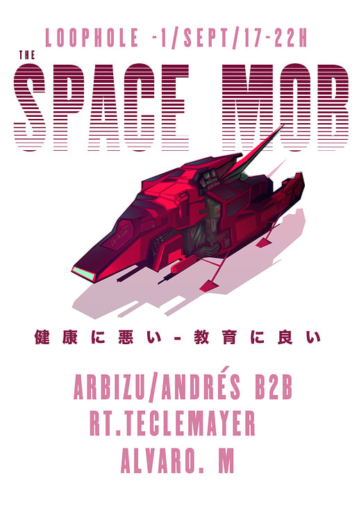 Space Mob Spaceship design