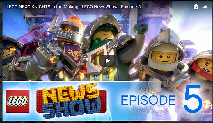 Lego Newsshow International, epsiodes 4 to 8