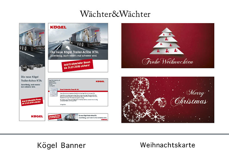 Wächter&Wächter.Online Bannerund Weihnachtskarte