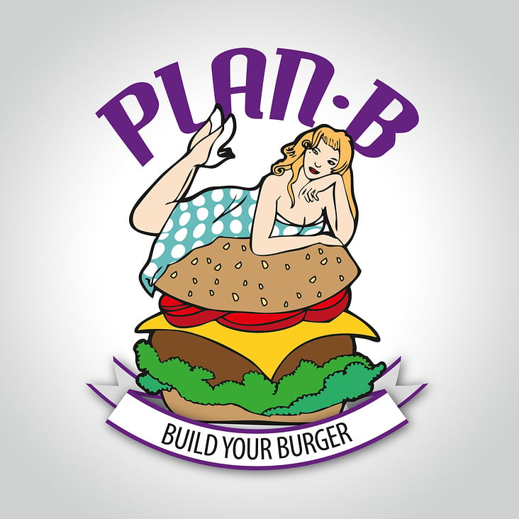 Logo für Burgerrestaurant