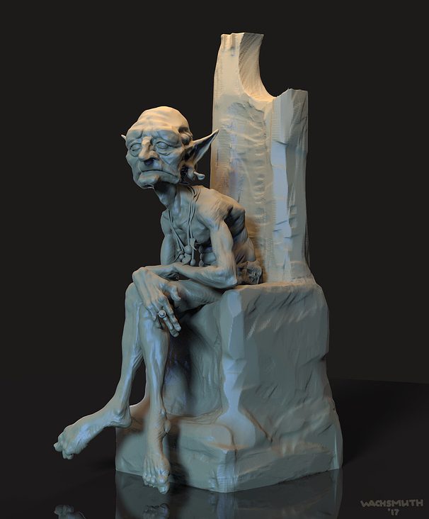 Elder Goblin Statue